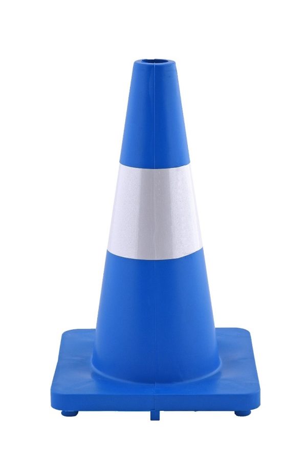 45cm Flexible PVC Road Cones – Alternative Road Traffic Safety Solutions